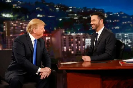 Trump Applauds Kimmel's Show Suspension Amidst Democrats' Outrage Over First Amendment Concerns