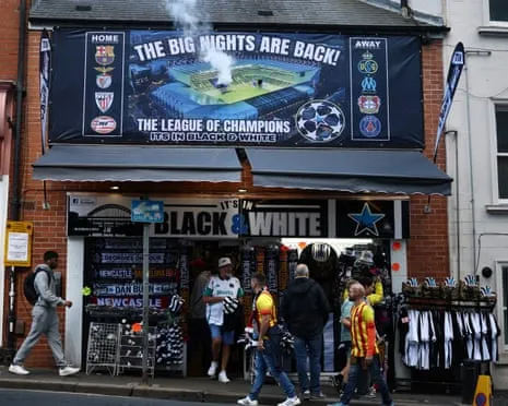 NUFC Welcome Barcelona in UCL Fixture